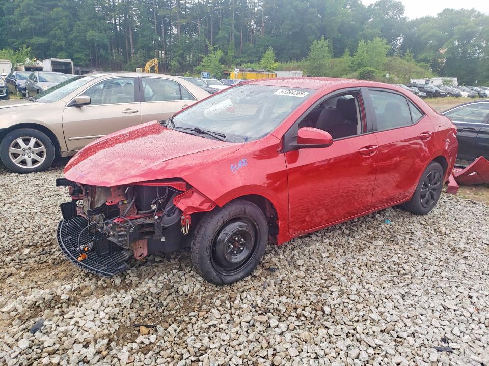 2017 Toyota VIN 5YFBURHE6HP665312 COPART salvage auction — FRONT END, MA - CERT OF TITLE-SALVAGE, sold $1,550 on 2026-07-29 (photo 1)