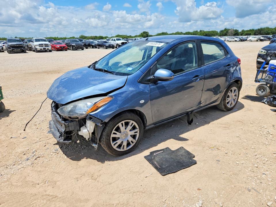 2014 Mazda VIN JM1DE1KY6E0176375 COPART salvage auction — FRONT END, Tx - Salvage Vehicle Title, sold $575 on 2026-07-30 (photo 1)