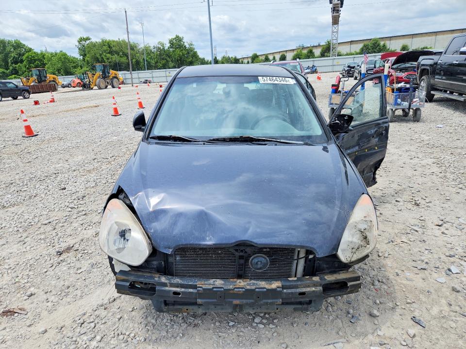2010 Hyundai Accent VIN KMHCN4ACXAU422555 COPART salvage auction — FRONT END, OH - CERT OF TITLE-SALVAGE, sold $100 on 2026-07-02 (photo 5)