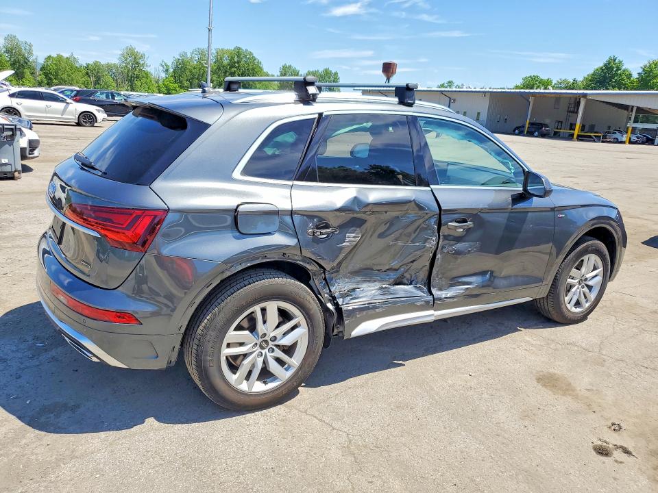 2023 Audi Q5 VIN WA1GAAFY1P2006042 COPART salvage auction — SIDE, Ny - Mv-907A Salvage Certificate, sold $7,800 on 2026-07-28 (photo 3)