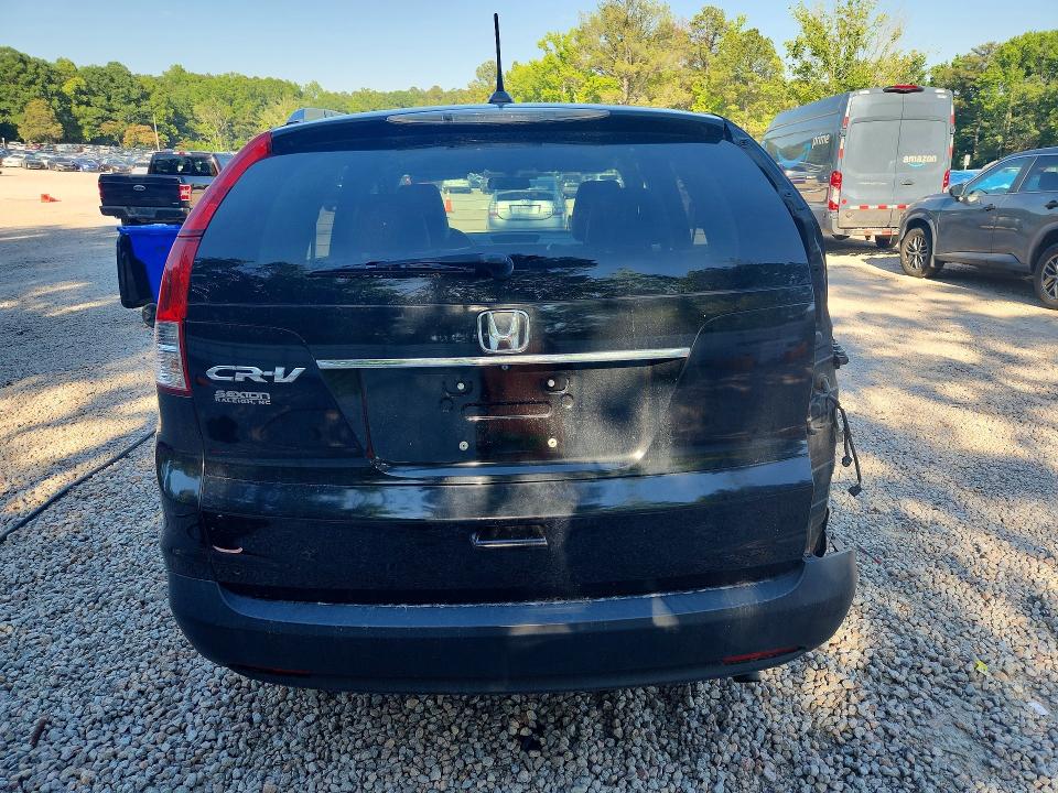 2012 Honda Cr-v VIN JHLRM3H77CC008956 COPART salvage auction — FRONT END, Nc - Salvage Certificate Of Title, sold $1,000 on 2026-07-24 (photo 6)