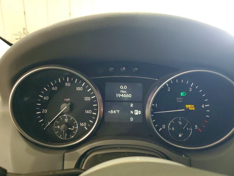 2011 Mercedes-benz Ml-class VIN 4JGBB2FB9BA677838 COPART salvage auction — MINOR DENT/SCRATCHES, Ct - Cert Of Title-Salvage, sold $825 on 2026-07-09 (photo 9)