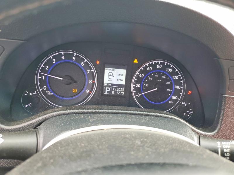 2012 Infiniti VIN JN1CV6EL0CM470131 COPART salvage auction — SIDE, Sc - Cert Of Title-Salvage, sold $1,350 on 2026-07-06 (photo 9)