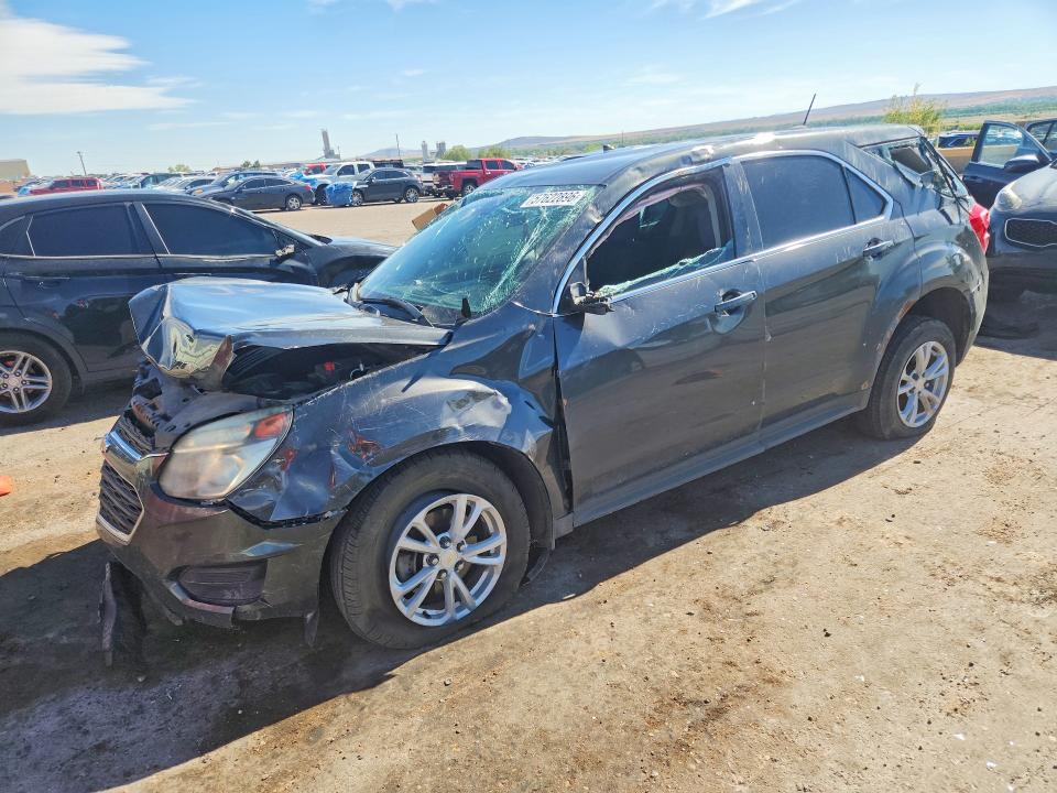 2017 Chevrolet Equinox VIN 2GNFLEEK0H6250275 COPART salvage auction — FRONT END, Nm - Cert Of Title-Salvage, sold $775 on 2026-07-09 (photo 1)