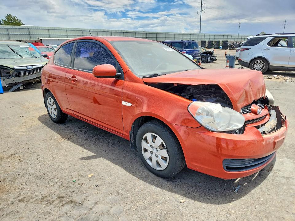 2011 Hyundai Accent VIN KMHCM3AC0BU192572 COPART salvage auction — FRONT END, NM - CERT OF TITLE-SALVAGE (P), sold $250 on 2026-07-09 (photo 4)