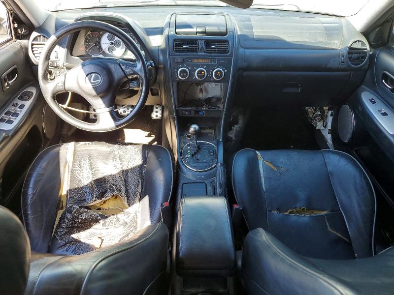 2004 Lexus Is 300 VIN JTHBD192240082003 COPART salvage auction — VANDALISM, CA - SALVAGE CERTIFICATE, sold $775 on 2026-07-17 (photo 8)