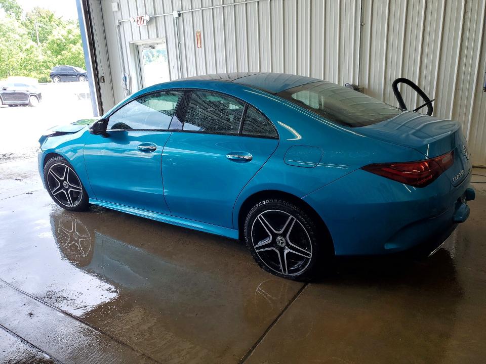 2025 Mercedes-benz Cla-klasse VIN W1K5J4HB1SN483395 COPART salvage auction — FRONT END, Pa - Certificate Of Salvage, sold $18,100 on 2026-07-08 (photo 2)