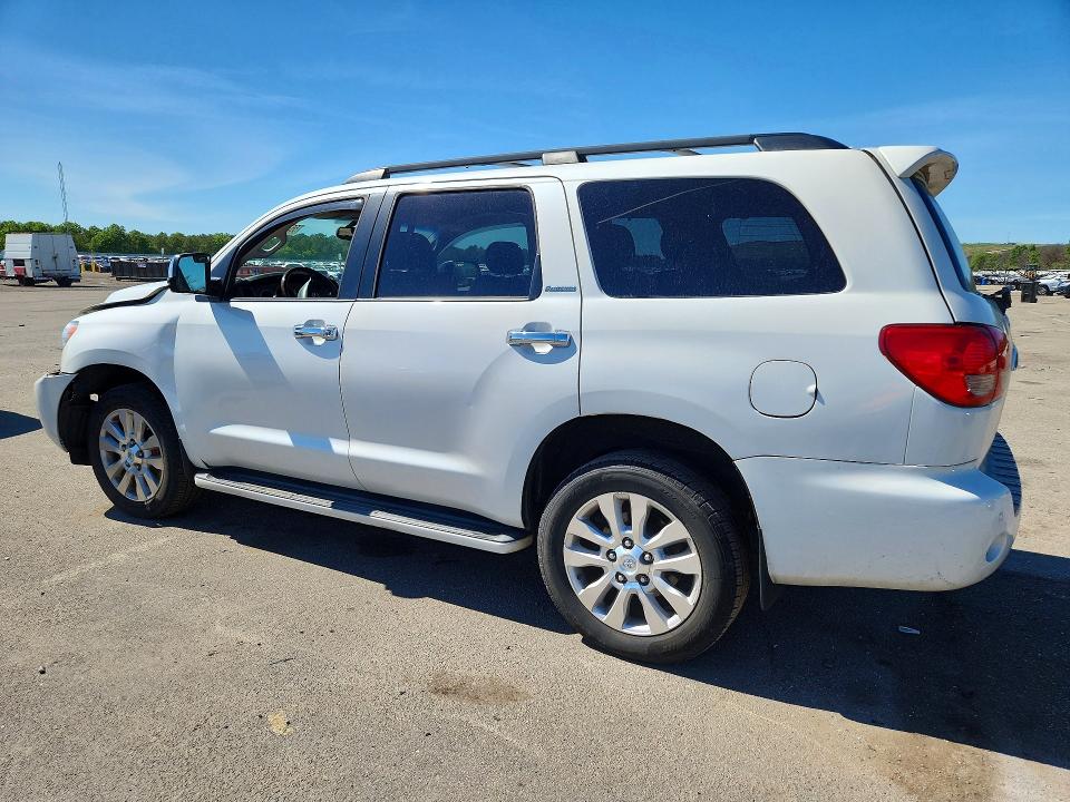 2011 Toyota Sequoia VIN 5TDDY5G10BS051794 COPART salvage auction — FRONT END, Ny - Mv-907A Salvage Certificate, sold $4,500 on 2026-07-08 (photo 2)