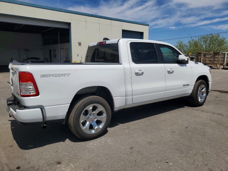 2022 Ram 1500 VIN 1C6RRFFG1NN343244 COPART salvage auction — REAR END, Nm - Cert Of Title-Salvage, sold $11,700 on 2026-08-14 (photo 3)