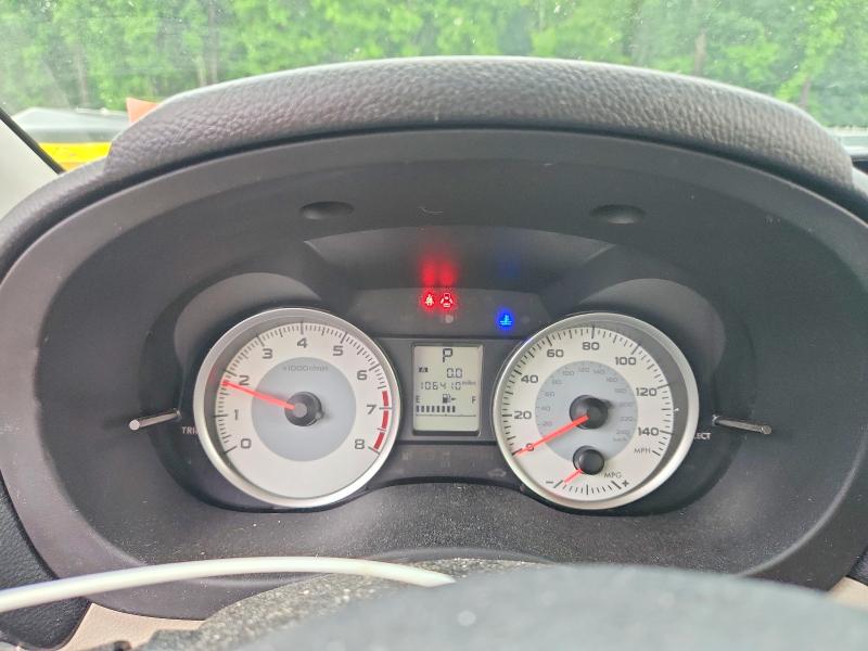 2013 Subaru VIN JF1GPAL64DH806551 COPART salvage auction — FRONT END, Ct - Cert Of Title-Parts Only Salva, sold $475 on 2026-07-02 (photo 9)