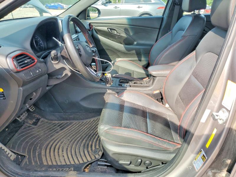 2020 Hyundai Elantra VIN KMHH55LC4LU126247 COPART salvage auction — FRONT END, Md - Certificate Of Title (P), sold $4,500 on 2026-07-23 (photo 7)