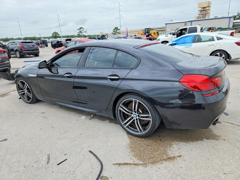 2018 BMW 6er VIN WBA6D0C55JG852842 COPART salvage auction — FRONT END, La - Cert Of Title-Salvage, sold $8,700 on 2026-07-29 (photo 2)