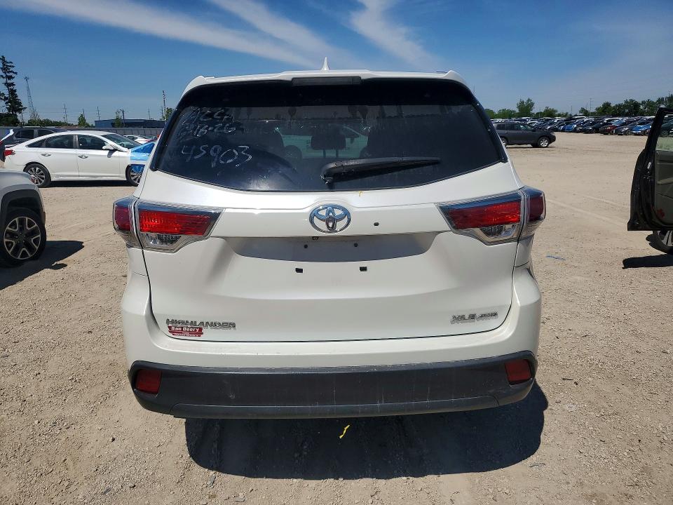 2015 Toyota VIN 5TDJKRFH0FS145903 COPART salvage auction — FRONT END, Ia - Cert Of Title-Salvage Title, sold $6,100 on 2026-07-22 (photo 6)
