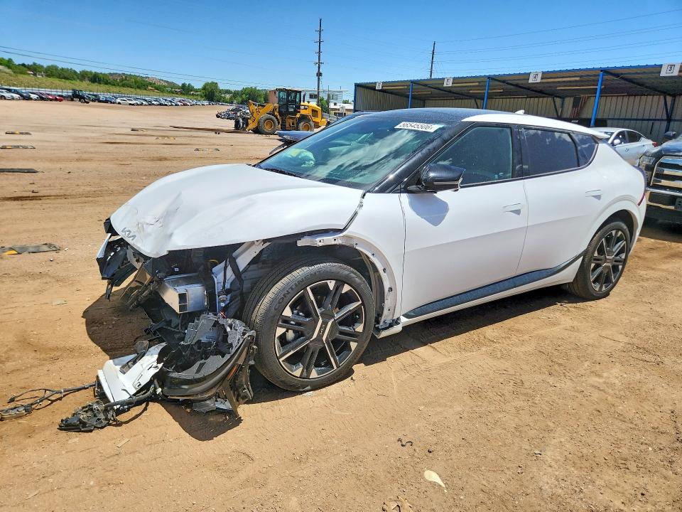 2025 Kia Ev6 VIN 5XYC4DJC1SG004458 COPART salvage auction — FRONT END, Co - Salvage Title, sold $10,600 on 2026-07-29 (photo 1)