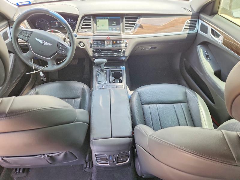 2018 Genesis G80 VIN KMHGN4JEXJU227218 COPART salvage auction — REAR END, Tx - Salvage Vehicle Title, sold $4,200 on 2026-07-02 (photo 8)