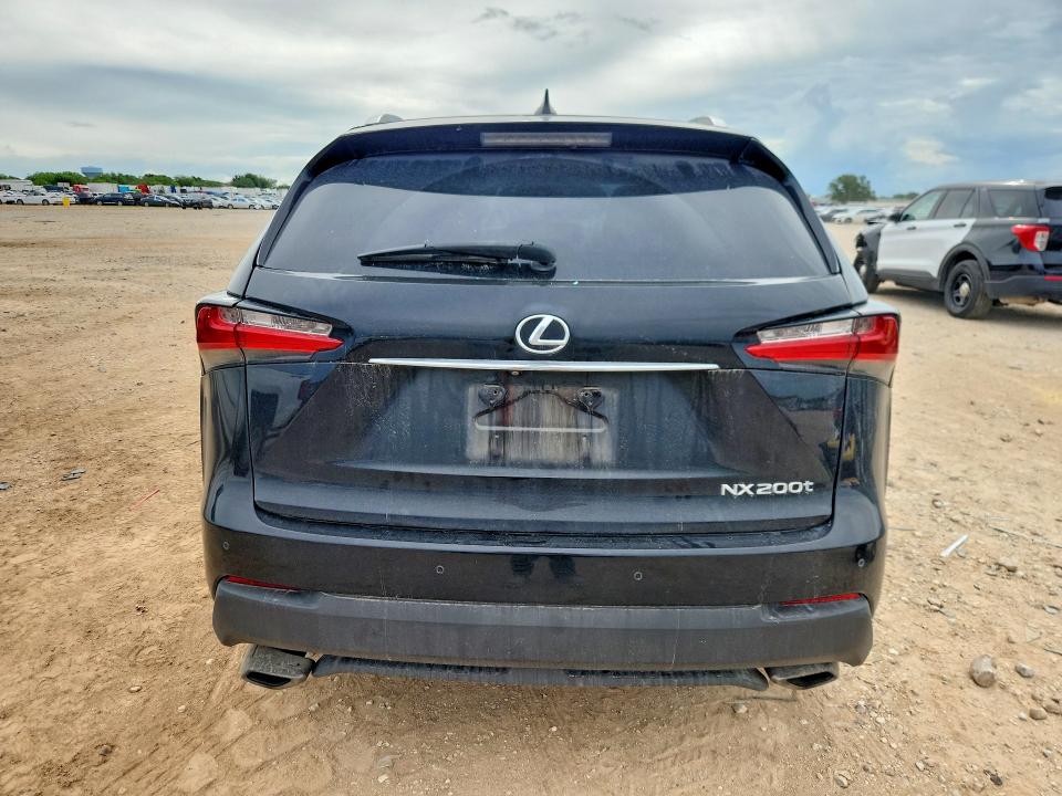 2016 Lexus Nx VIN JTJYARBZXG2041540 COPART salvage auction — FRONT END, Tx - Salvage Vehicle Title, sold $4,750 on 2026-07-09 (photo 6)