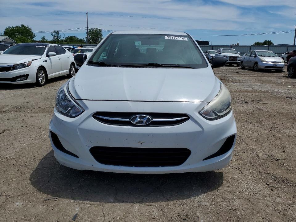 2017 Hyundai VIN KMHCT4AE8HU364902 COPART salvage auction — REAR END, In - Cert Of Title-Salvage Title, sold $700 on 2026-07-13 (photo 5)