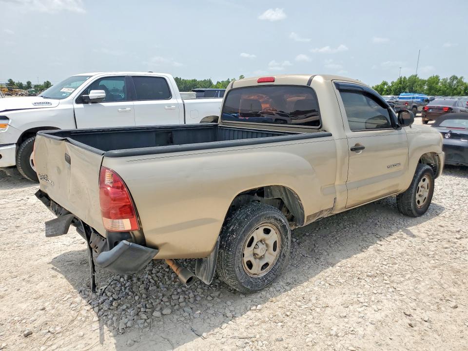 2006 Toyota Tacoma VIN 5TENX22N86Z184568 COPART salvage auction — REAR END, Tx - Salvage Vehicle Title, sold $2,600 on 2026-07-07 (photo 3)
