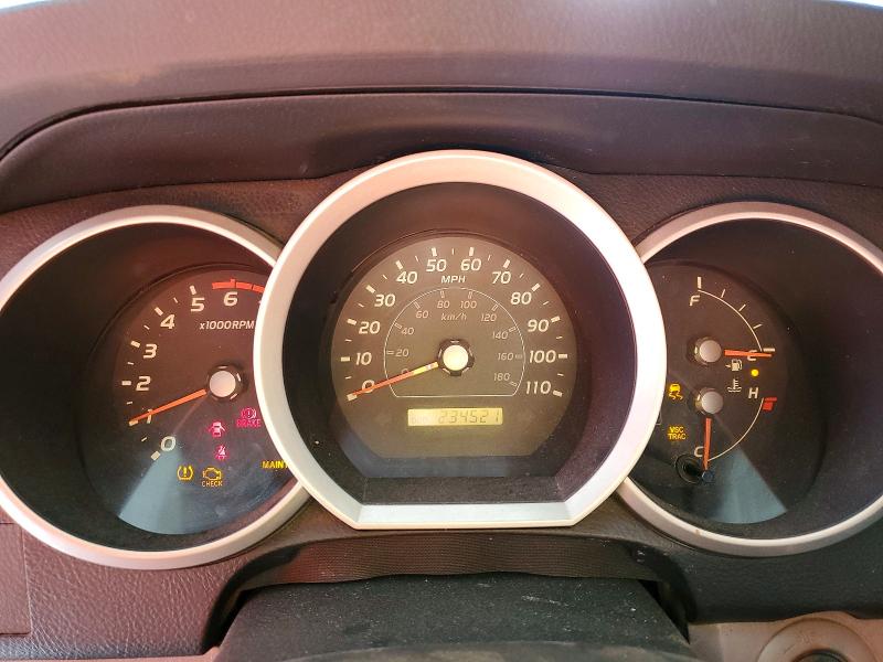 2006 Toyota 4runner VIN JTEZU14R760074983 COPART salvage auction — FRONT END, Ny - Mv-907A Salvage Certificate, sold $2,050 on 2026-07-13 (photo 9)