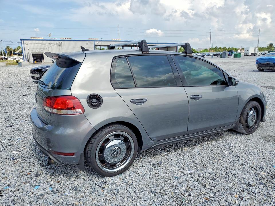 2012 Volkswagen Gti VIN WVWHV7AJ8CW259647 COPART salvage auction — MECHANICAL, FL - CERTIFICATE OF TITLE, sold $450 on 2026-07-17 (photo 3)