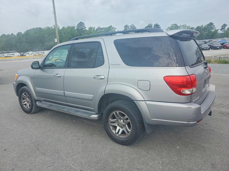 2007 Toyota Sequoia VIN 5TDZT38A67S291897 COPART salvage auction — FRONT END, Nc - Salvage Certificate Of Title, sold $1,100 on 2026-07-21 (photo 2)