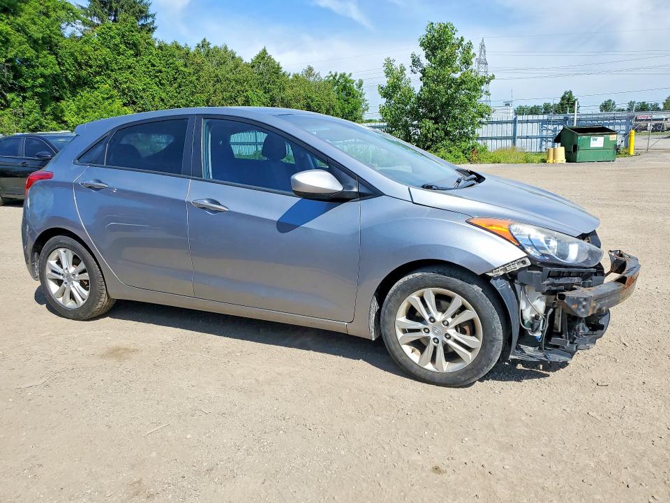 2013 Hyundai Elantra VIN KMHD35LE3DU092793 COPART salvage auction — FRONT END, On - Permit Salvage, sold $700 on 2026-07-07 (photo 4)