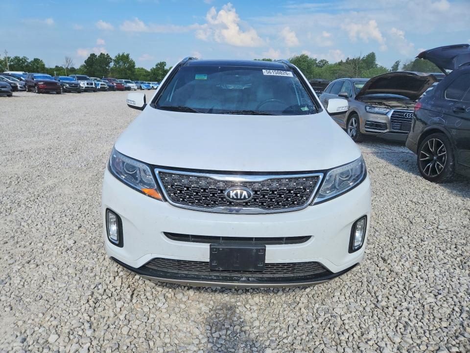 2014 Kia Sorento VIN 5XYKWDA74EG532587 COPART salvage auction — REAR END, Mo - Salvage Certificate Of Title, sold $1,100 on 2026-07-08 (photo 9)
