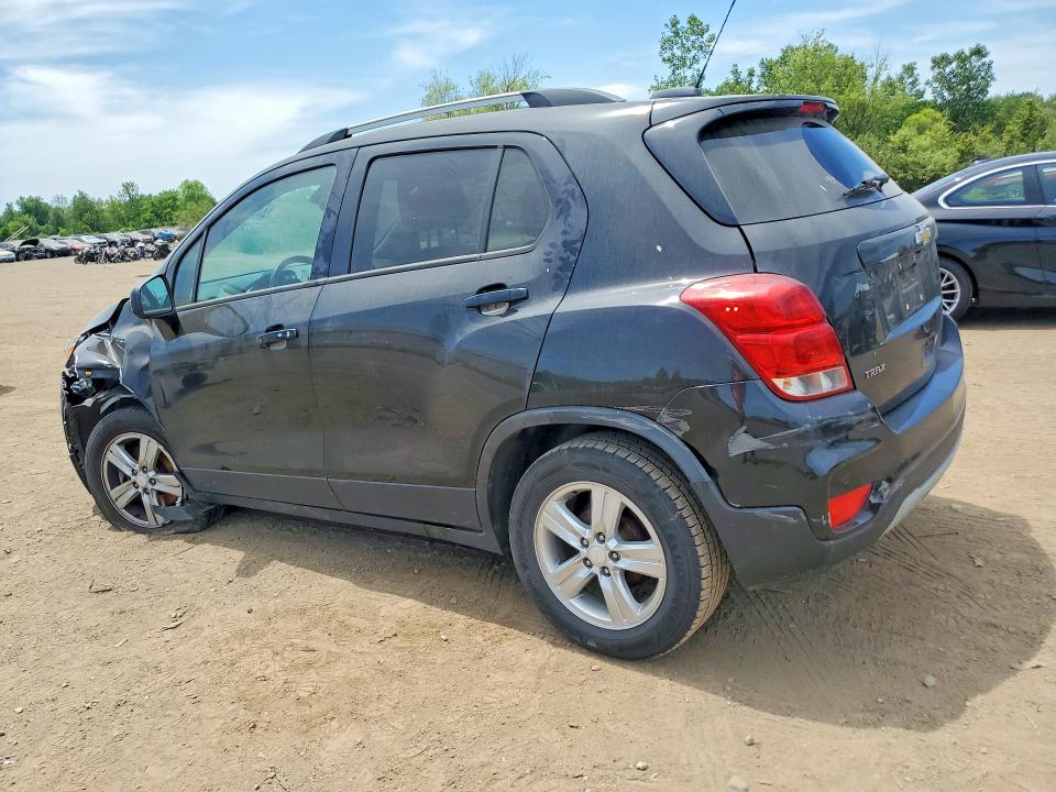 2021 Chevrolet VIN KL7CJLSM9MB373413 COPART salvage auction — FRONT END, Oh - Cert Of Title-Salvage, sold $90 on 2026-07-27 (photo 2)
