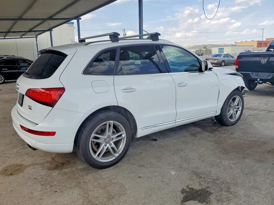 2017 Audi Q5 VIN WA1C2AFP7HA078163 COPART salvage auction — FRONT END, TX - SALVAGE VEHICLE TITLE, sold $2,700 on 2026-07-24 (photo 3)