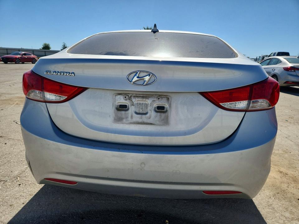 2012 Hyundai Elantra VIN KMHDH4AE4CU403385 COPART salvage auction — VANDALISM, CA - SALVAGE CERTIFICATE, sold $1,750 on 2026-07-17 (photo 6)