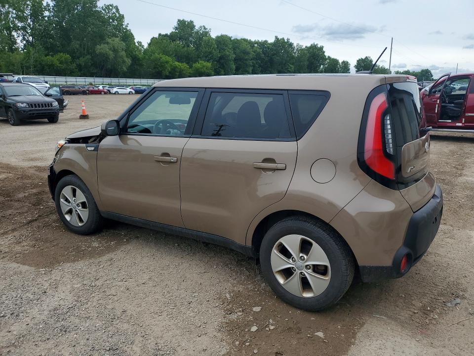 2014 Kia Soul VIN KNDJN2A29E7001079 COPART salvage auction — FRONT END, Mi - Certificate Of Title, sold $450 on 2026-07-08 (photo 2)