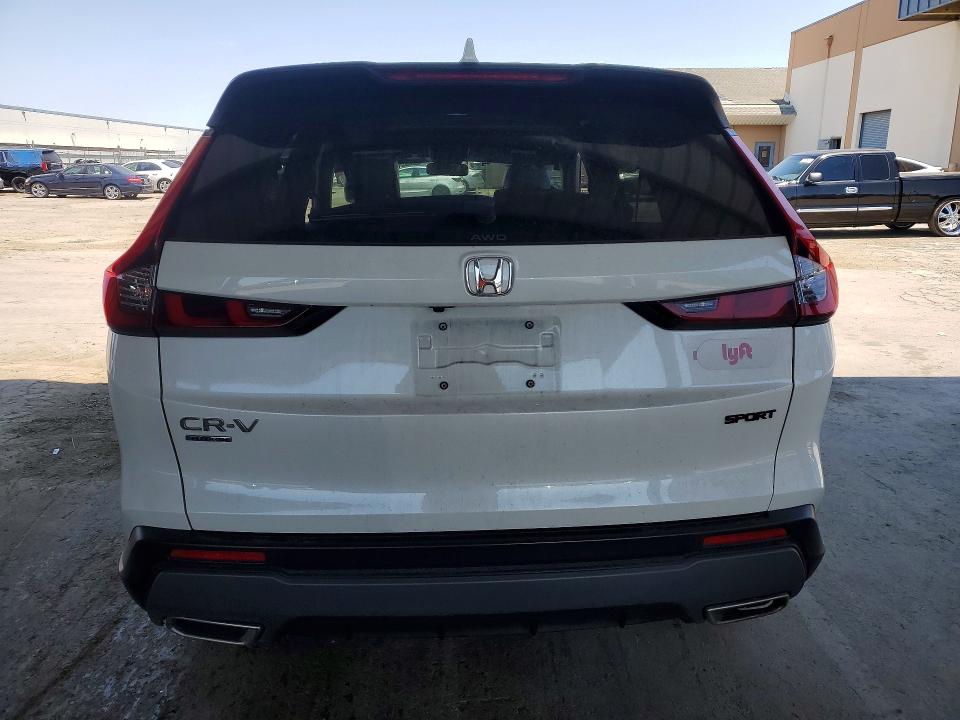2025 Honda Cr-v VIN 7FARS6H53SE056043 COPART salvage auction — FRONT END, CA - SALVAGE CERTIFICATE, sold $14,000 on 2026-07-16 (photo 6)