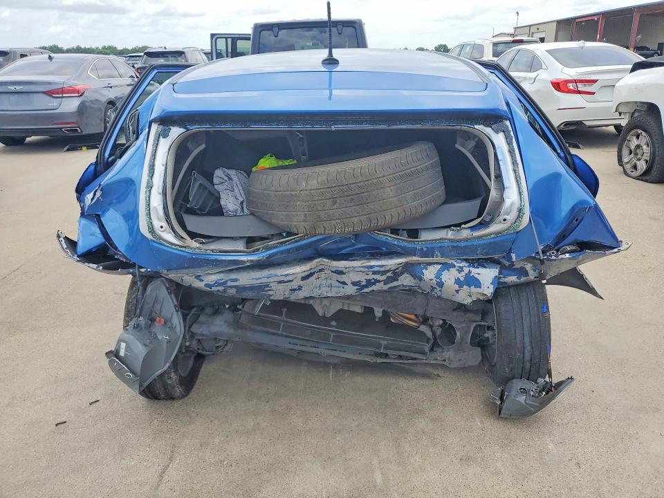 2011 Kia Forte VIN KNAFU5A21B5429078 COPART salvage auction — REAR END, TX - SALVAGE VEHICLE TITLE (P), sold $225 on 2026-07-13 (photo 6)