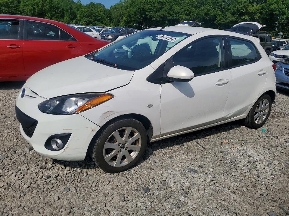 2013 Mazda 2 VIN JM1DE1LY2D0162342 COPART salvage auction — FRONT END, Ma - Certificate Of Title, sold $775 on 2026-07-06 (photo 1)
