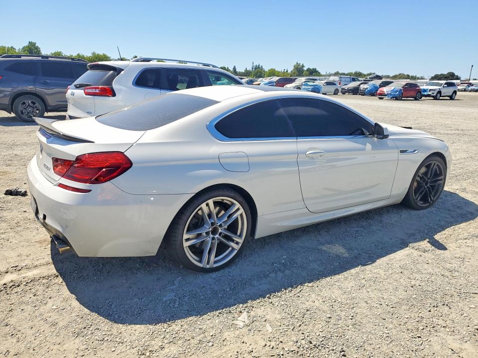 2012 BMW 6er VIN WBALX3C55CC528389 COPART salvage auction — MECHANICAL, Ca - Salvage Certificate, sold $1,800 on 2026-07-23 (photo 3)