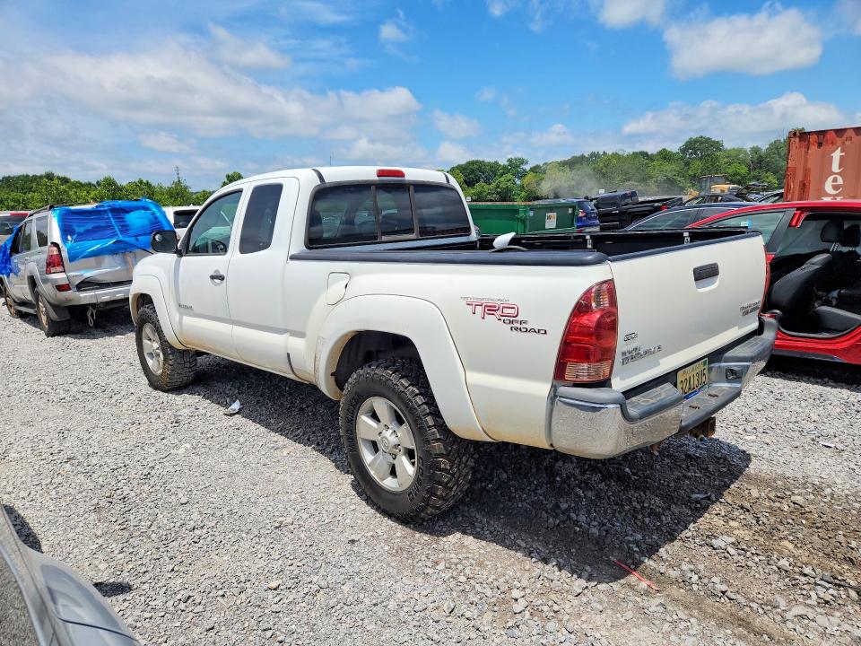 2008 Toyota Tacoma VIN 5TETU62NX8Z523700 COPART salvage auction — MINOR DENT/SCRATCHES, Al - Certificate Of Title, sold $3,550 on 2026-07-28 (photo 2)