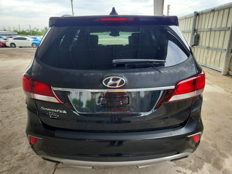 2018 Hyundai Santa fe VIN KM8SM4HF5JU278069 COPART salvage auction — REAR END, Tx - Certificate Of Title, sold $4,000 on 2026-07-29 (photo 6)