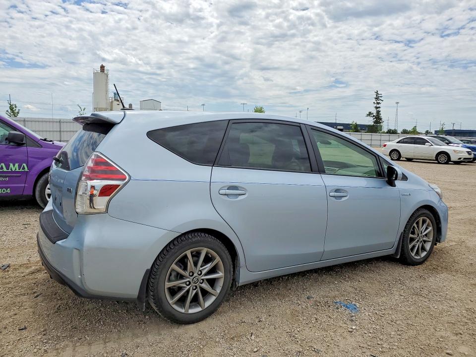 2016 Toyota Prius VIN JTDZN3EU9GJ052057 COPART salvage auction — HAIL, Ia - Cert Of Title-Salvage Title, sold $8,400 on 2026-07-22 (photo 3)