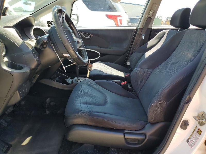 2010 Honda Fit VIN JHMGE8H49AC034135 COPART salvage auction — REAR END, Ok - Cert Of Title-Salvage, sold $950 on 2026-07-16 (photo 7)