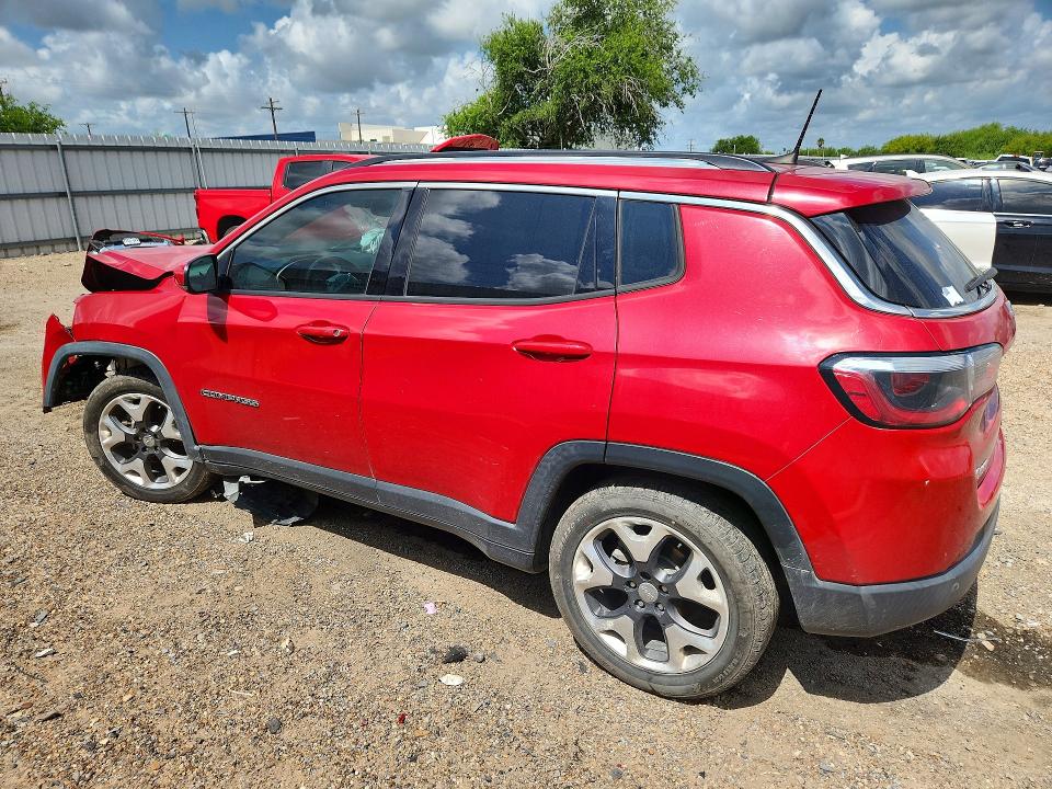2018 Jeep VIN 3C4NJCCB6JT357883 COPART salvage auction — FRONT END, Tx - Salvage Vehicle Title, sold $200 on 2026-07-22 (photo 2)