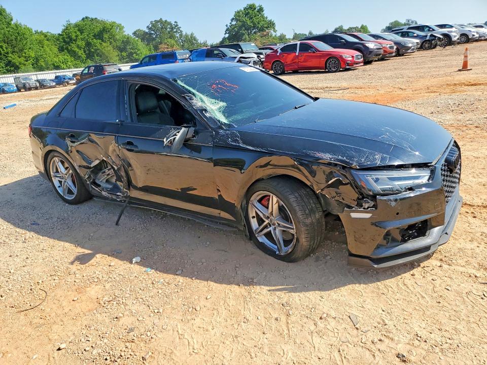 2017 Audi A4 VIN WAUPNAF43HA170744 COPART salvage auction — FRONT END, Nc - Salvage Certificate Of Title, sold $175 on 2026-07-27 (photo 4)