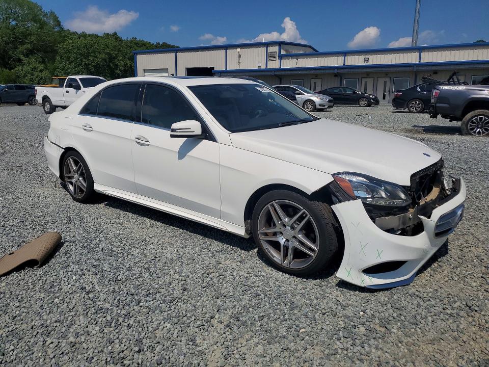 2014 Mercedes-benz E-klasse VIN WDDHF5KBXEA996038 COPART salvage auction — FRONT END, Nc - Salvage Certificate Of Title, sold $1,550 on 2026-07-30 (photo 4)
