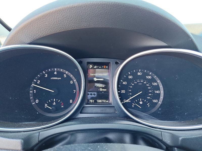 2017 Hyundai VIN 5XYZWDLAXHG408254 COPART salvage auction — SIDE, Co - Public - Salvage Title, sold $3,250 on 2026-07-02 (photo 9)