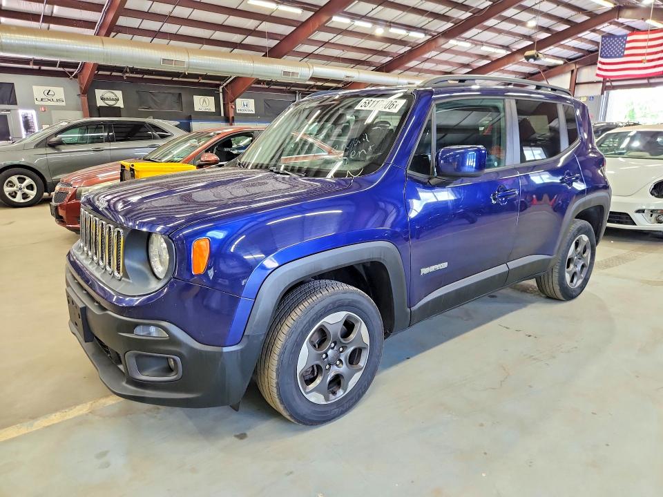 2016 Jeep VIN ZACCJBBW0GPD15585 COPART salvage auction — MINOR DENT/SCRATCHES, Ny - Certificate Of Title, sold $2,600 on 2026-07-31 (photo 1)