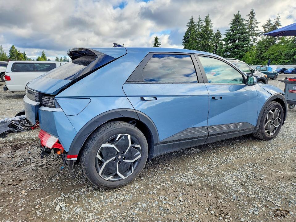 2023 Hyundai Ioniq VIN KM8KM4AE5PU126691 COPART salvage auction — REAR END, Wa - Bill Of Sale, sold $8,300 on 2026-07-31 (photo 3)