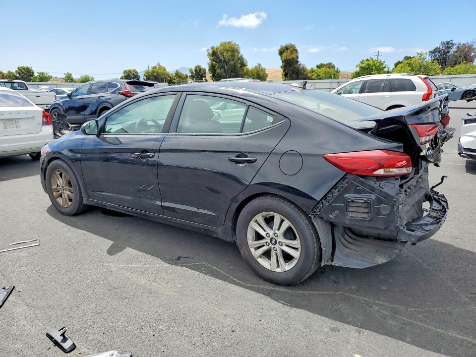 2017 Hyundai VIN KMHD74LFXHU061747 COPART salvage auction — REAR END, Ca - Dis/Dlr/Exp App For Dup Clean, sold $2,850 on 2026-07-15 (photo 2)