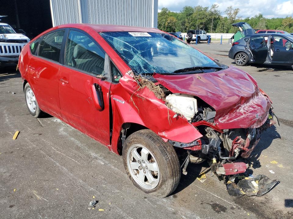 2007 Toyota Prius VIN JTDKB20U173266685 COPART salvage auction — FRONT END, FL - CERT OF TITLE SLVG REBUILDABLE, sold $300 on 2026-07-15 (photo 4)