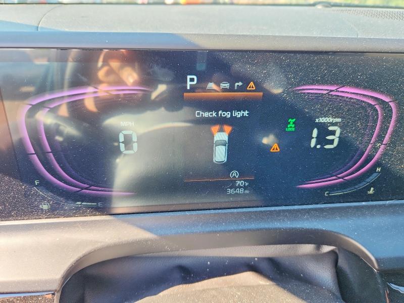 2025 Kia Seltos VIN KNDEUCAA8S7772761 COPART salvage auction — FRONT END, Oh - Cert Of Title-Salvage, sold $6,700 on 2026-07-13 (photo 9)