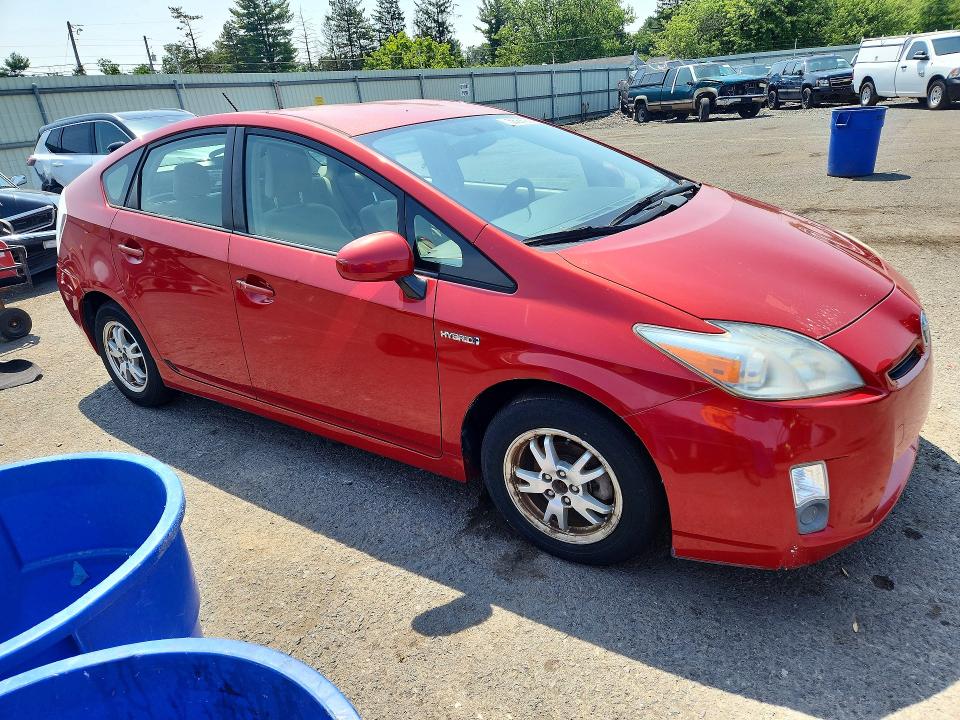 2011 Toyota Prius VIN JTDKN3DU0B1371732 COPART salvage auction — REAR END, Pa - Cert Of Title, sold $2,300 on 2026-07-31 (photo 4)
