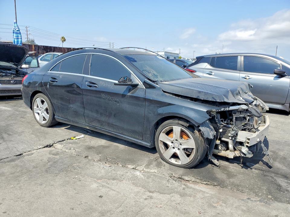 2017 Mercedes-benz Cla-klasse VIN WDDSJ4EB8HN439779 COPART salvage auction — FRONT END, Ca - Dis/Dlr/Exp Only Clean Title (P), sold $825 on 2026-08-12 (photo 4)